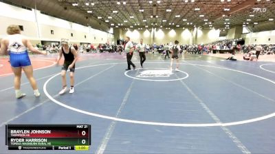 106C Cons. Semi - Ryder Harrison, Topeka-Washburn Rural HS vs Braylen Johnson, Thompson HS