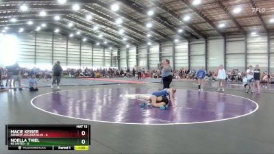 112 lbs Finals (8 Team) - Stella Piazza, Midwest Assasins Blue vs Morgan Johnson, Girls With Grit Blue