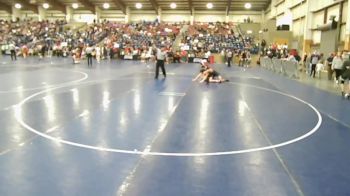 123 lbs Champ. Round 2 - Gavin Early, Layton vs Kole Wootton, Lehi