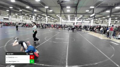 77 lbs Rr Rnd 2 - Jeremiah Roman Castro, Savage House vs Josiah Jaurigue, Desert Dogs WC