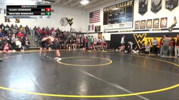 190 lbs Quarterfinal - Brayden Berinobis, Wapsie Valley vs Elijah Cerwinske, Nashua-Plainfield