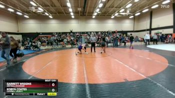 150D Round 2 - Kobyn Coates, Campbell County vs Garrett Wiggins, Greybull/Riverside