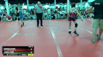80 lbs Round 4 (6 Team) - Jaden Uhde, U2 Upstate Uprising 2.0 vs Chayce Plesh, Mat Warriors Blue