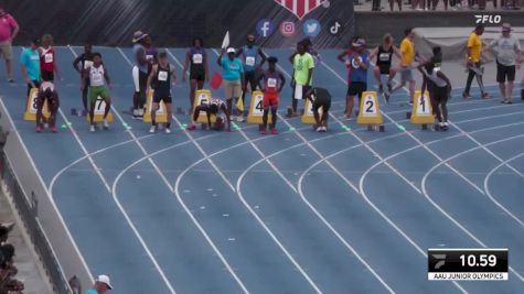 Youth Men's 100m Championship, Semi-Finals 2 - Age 17-18