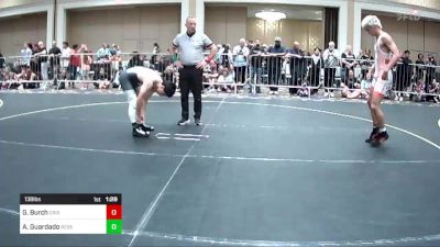 138 lbs Round Of 128 - Griffin Burch, Crismon Wrestling vs Aron Guardado, Rebels WC