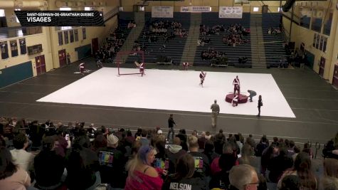 Visages "Saint-Germain-de-Grantham Quebec" at 2026 WGI Guard Philadelphia Regional+