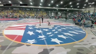 40 lbs Cons. Round 4 - Connor Fiegen, Douglas Wrestling Club vs James Marshal Truesdale, Miles City Wrestling Club