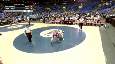 150 lbs Semis & 1st Wrestleback (8 Team) - Will Konder, Lombard (Montini) vs Aiden Arnett, Elmhurst (IC Catholic)