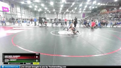 70 lbs Quarterfinal - Ezra Denny, INWTC vs Archer Markey, Team Aggression WC