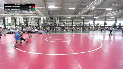 138 lbs Consi Of 16 #2 - Anthony Condor, Arlington Wrestling Club vs Logan McMichael, Viking Wrestling Club