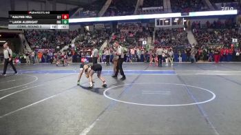 110 lbs Cons. Round 3 - Kalynn Hill, Slyfox vs Lakin Albright, Frontenac