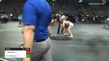 197 lbs Consolation - Tarik Sutkovic, Clackamas vs Seth Sarasua, Northeastern Oklahoma