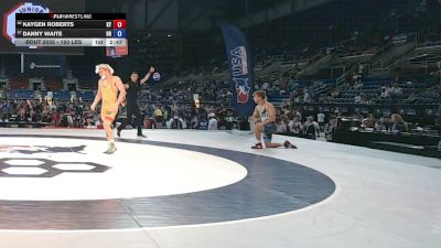150 lbs Cons. Rd Of 64 - Kaygen Roberts, Kentucky vs Danny Waite, Ohio