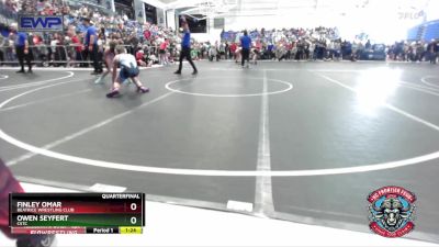 125 lbs Quarterfinal - Finley Omar, Beatrice Wrestling Club vs Owen Seyfert, CSTC