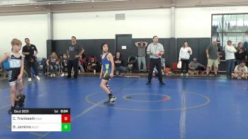 37 lbs Consolation - Joshua Williams, South Paulding Junior Spartans vs Samuel Monroe, Bronco Wrestling Club