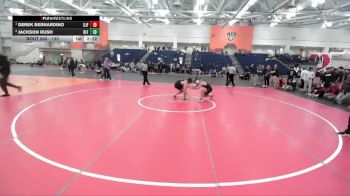 133 lbs 1st Place Match - Derek Bernardino, St. John Fisher vs Jackson Rush, RIT