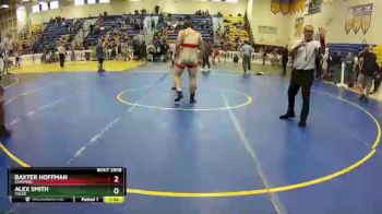 195 lbs Semifinal - Baxter Hoffman, Caveman vs Alex Smith, Yulee