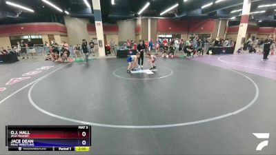 74 lbs Cons. Round 3 - O.j. Hall, Jflo Trained vs Jace Dean, MAAC Wrestling