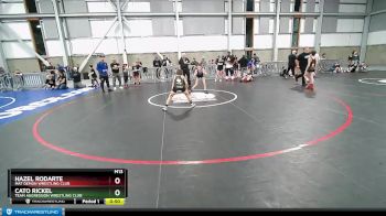 67 lbs Cons. Round 5 - Cato Rickel, Team Aggression Wrestling Club vs Hazel Rodarte, Mat Demon Wrestling Club