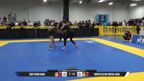 Dorthe Celine Bredal Haga vs Tam Thanh Dang 2026 Pan IBJJF Jiu-Jitsu No-Gi Championship
