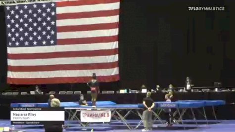 Nasiarra Riley - Individual Trampoline, FlipCity South - 2021 USA Gymnastics Championships