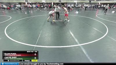 128 lbs Cons. Round 2 - Carter Barz, Pursuit Wrestling Minnesota vs Elijah Pukel, Askren Wrestling Academy