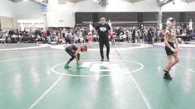 81 lbs Rr Rnd 5 - Mike Kocher, All I See Is Gold Academy Stars - ESC vs Liam Tavarez, RedNose Wrestling School - ESC