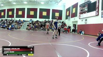 150 lbs Round 2 - Dominic Leguillon, Wadsworth vs Ayden Bunn, Ellet