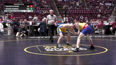 152 lbs First Round - Dalton Schadel, Line Mountain vs Mason Horwat, Derry