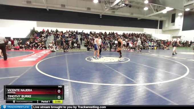 145 Lbs Champ. Round 2 - Vicente Najera, Mayfair Vs Timothy Burke 