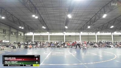 83 lbs Round 2 (4 Team) - Kellen Eva, Legacy Wrestling Academy vs Micah Higley, Homedale Wrestling Club