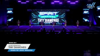 A-List Athletics - Tiny Diamonds [2025 L1 Tiny - Novice - Restrictions Day 1] 2025 Spirit Fest Grand Nationals