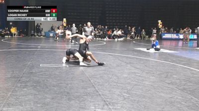 174 lbs Consi Of 32 #2 - Cooper Haase, Army vs Logan Richey, Duke