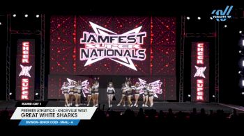 Premier Athletics - Knoxville West - Great White Sharks [2024 L5 Senior Coed - Small - A Day 1] 2024 JAMfest Cheer Super Nationals