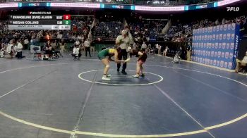 165 lbs Champ. Round 1 - Megan Collins, East Wilkes&nbsp; vs Evangeline (Evie) Alasin, Northeastern