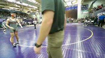 190 lbs Champ. Round 2 - Conor Leduc, Flathead vs Chance Browne, Lake City