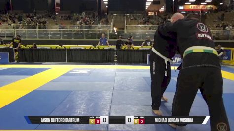 Michael Jordan Wishnia vs Jason Clifford Bartrum 2025 Pan Jiu Jitsu IBJJF Championship