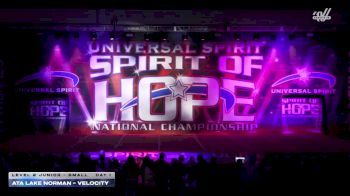ATA Lake Norman - Velocity [2026 L2 Junior - Small Day 1] 2026 Spirit of Hope Grand Nationals