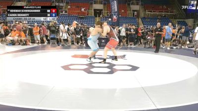 285 lbs Champ. Rd Of 64 - Nehemiah Schwinghammer, MN vs Caden Bennett, NC