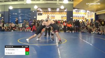 285 lbs Round Of 16 - Raul Gonzalez, NFWA vs Orion Roude, Winter Springs