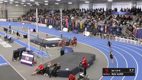 High School Girls' 4x200m Relay, Finals 11