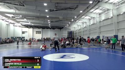 125 lbs Cons. Round 5 - John Freebern, RIT vs Nicolo Ricciuto, York (PA)