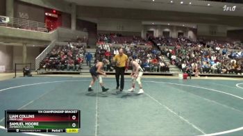 114 Championship Bracket 3rd Place Match - Samuel Moore, Zumbrota-Mazeppa vs Liam Collins, Prior Lake