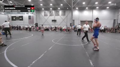 126 lbs Round 5 (6 Team) - Alex Deritis, Spear WC vs Darren Cangelosi, Prime Wrestling Black