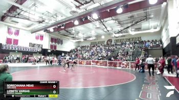 130 lbs Champ. Round 1 - Lizbeth Vargas, Pacifica Oxnard vs Sorechhana Meas, Adelanto