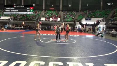 1-5A 120 Cons. Semi - Lenzy Cox, Brooks vs Ariel Sargent, Weaver