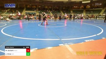 101 lbs Consolation - Mason Schlaht, Monster Garage vs Jett Kline, Cowboy Wrestling Club