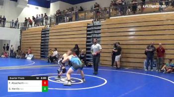145 lbs Quarterfinal - Frank Abacherli, King vs Sam Harris, Ola
