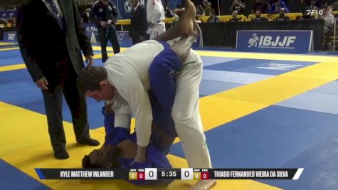 Kyle Matthew Inlander vs Thiago Fernandes Vieira Da Silva 2026 Pan Jiu Jitsu IBJJF Championship