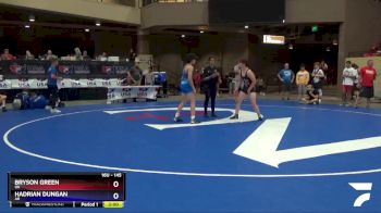 145 lbs Cons. Round 2 - Bryson Green, OK vs Hadrian Dungan, AR